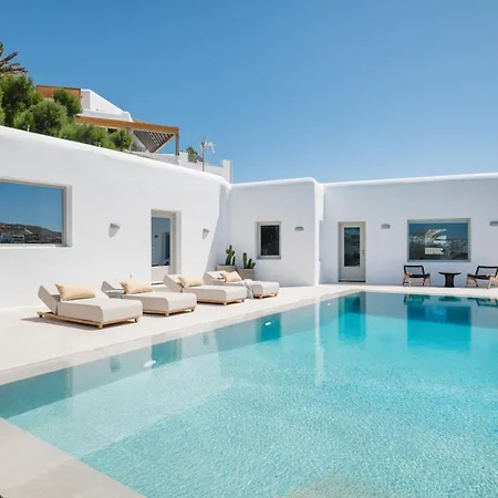 Delta - Heated Pool Option - Mg Mykonos Villa