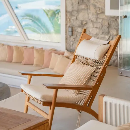 Delta - Heated Pool Option - Mg Mykonos 오르노스