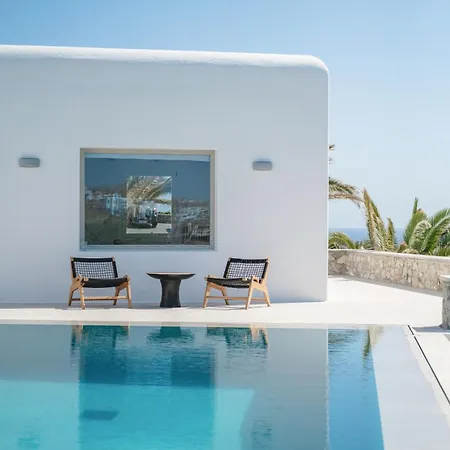 Delta - Heated Pool Option - Mg Mykonos 오르노스