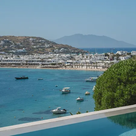 빌라 Delta - Heated Pool Option - Mg Mykonos 오르노스
