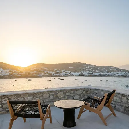 Delta - Heated Pool Option - Mg Mykonos 오르노스