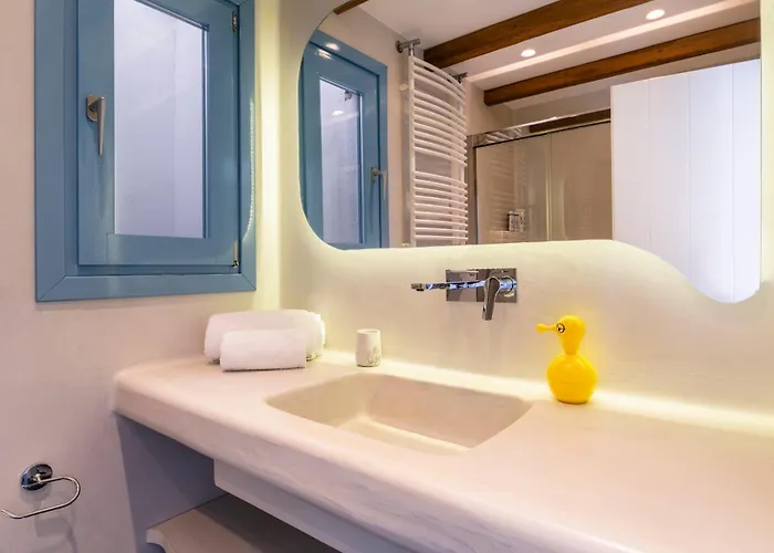 빌라 Delta - Heated Pool Option - Mg Mykonos 오르노스